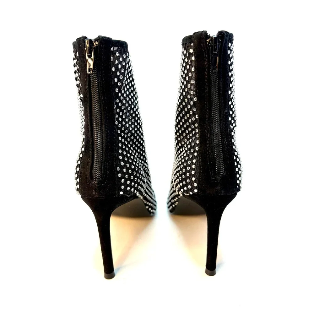 AQUA Women's Lyssa Booties Boots Black Size 8 NWT/BOX